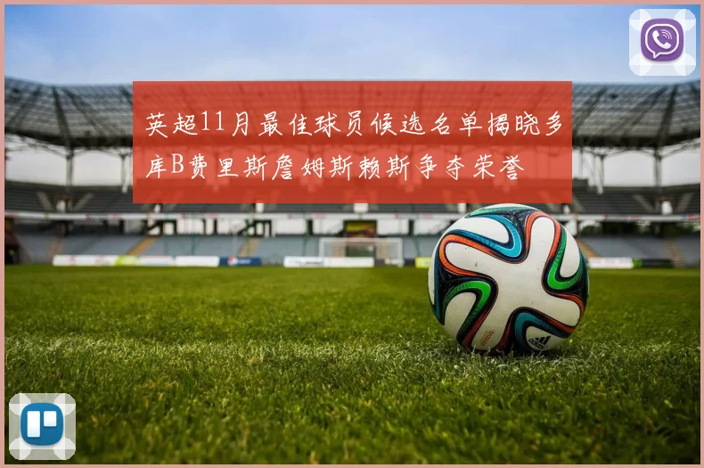 英超11月最佳球员候选名单揭晓多库B费里斯詹姆斯赖斯争夺荣誉